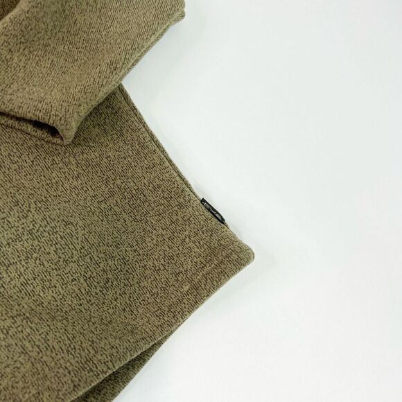 Exofficio Fleece Sweater Mens Large Outdoor 1/4 Zip Tan Pullover Long Sleeve - Picture 2 of 10